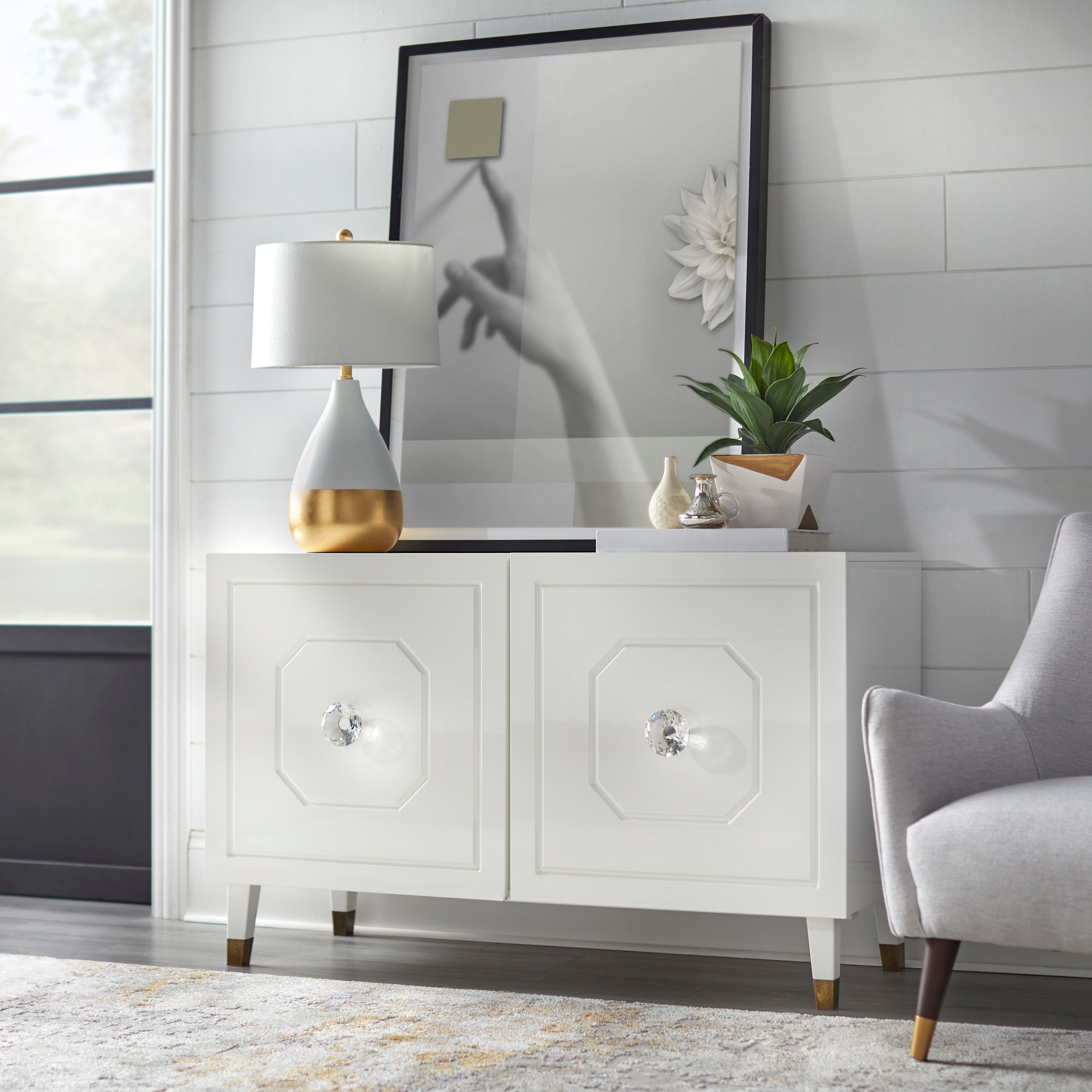 Angelo Home Jaslene Buffet Media Cabinet