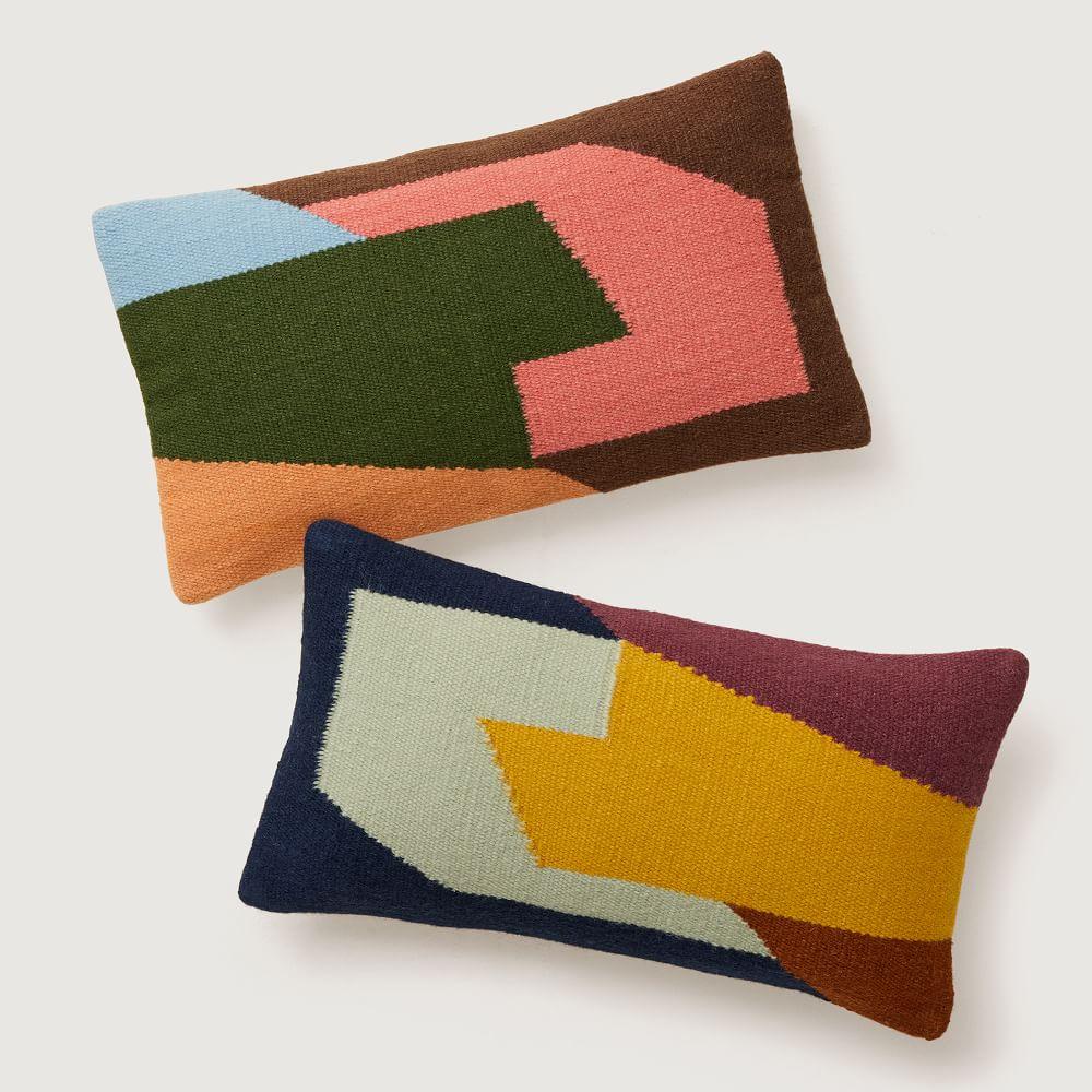Angled Modern Form Cushion Cover