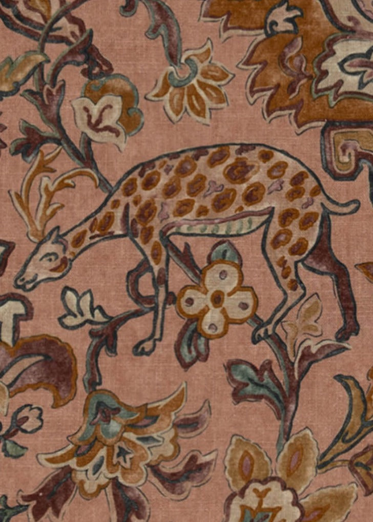 Toulin Viscose Linen Fabric Swatch, Antique