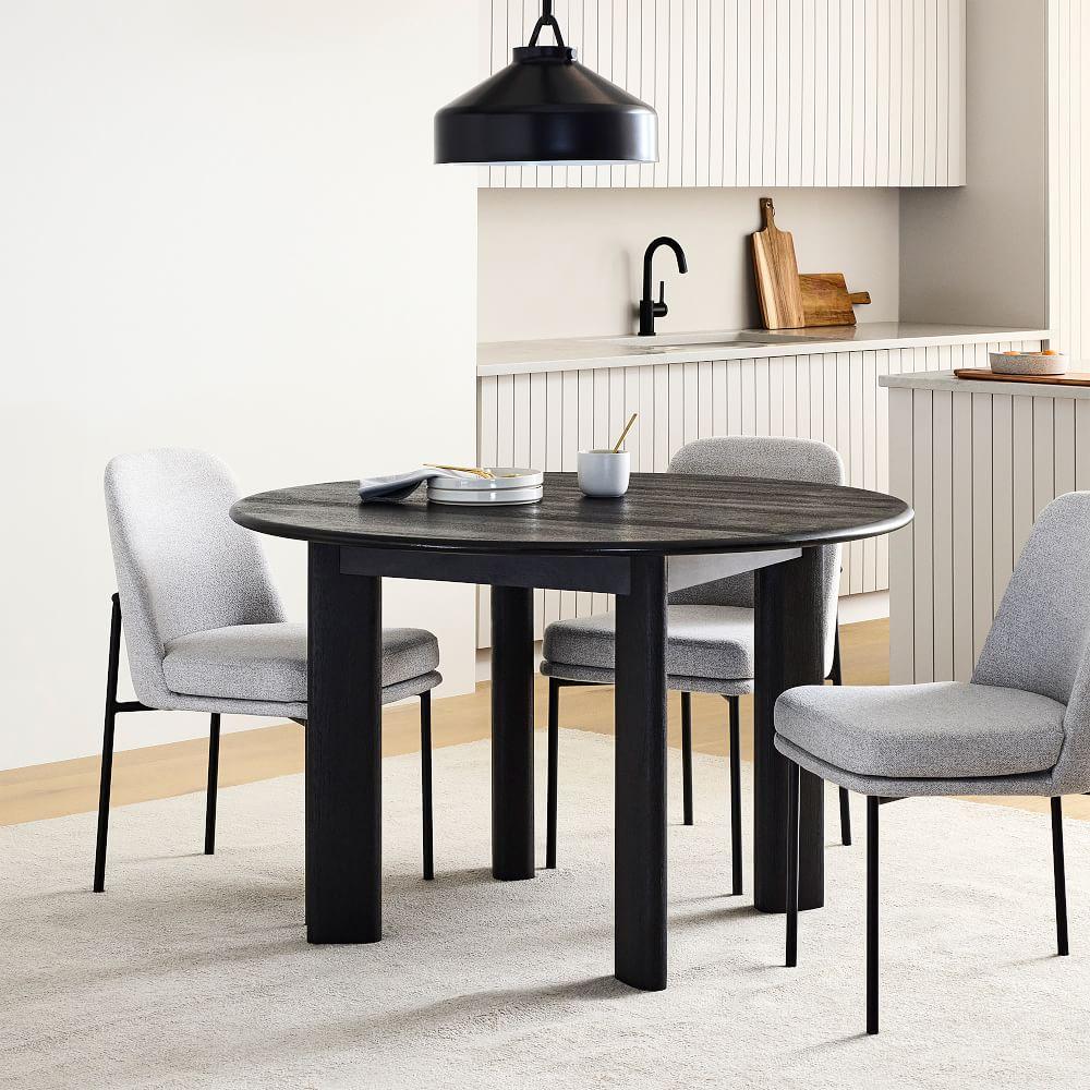 Anton Wedge Round Dining Table (112 cm)