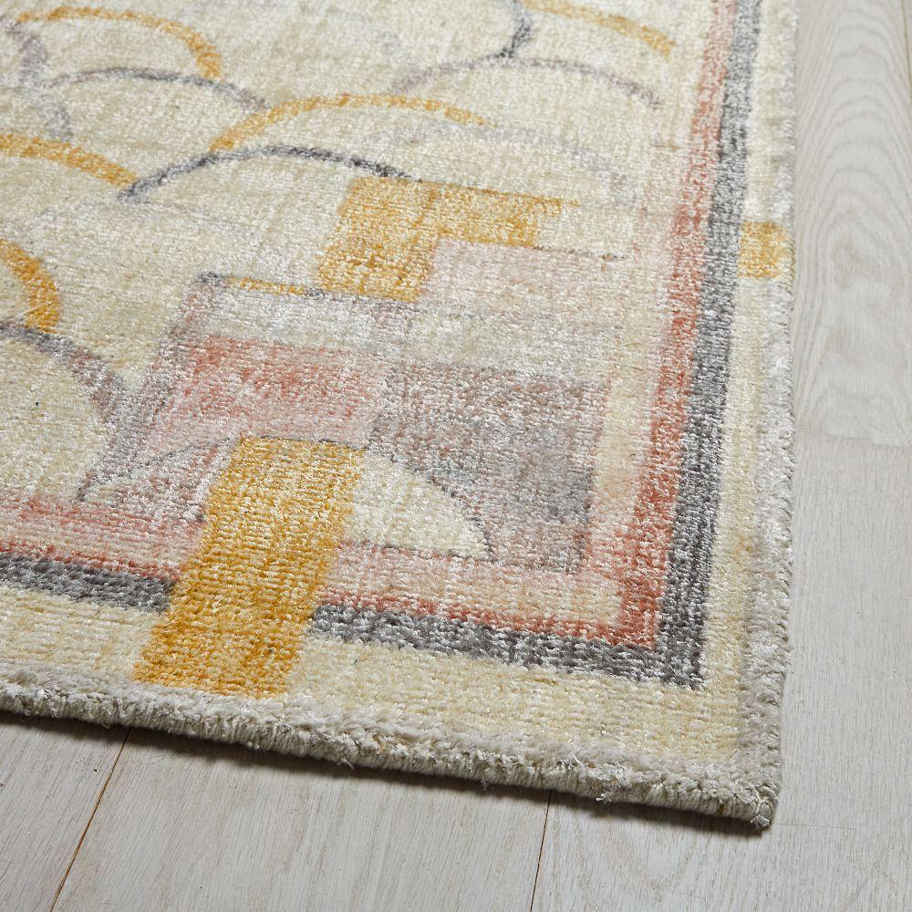 Arena Border Rug