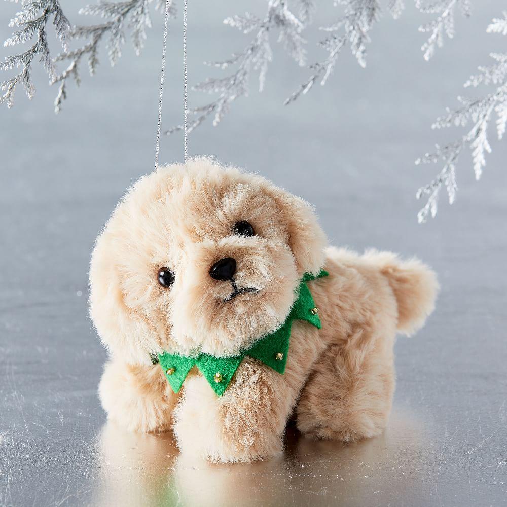 Plush Animal Bauble - Popeye the Foodie Dog