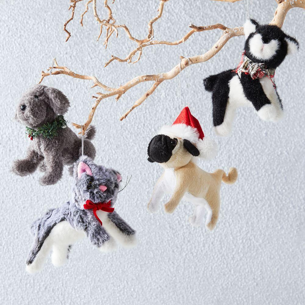 Plush Animal Baubles