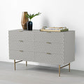 Audrey 6-Drawer Chest - Mist Grey