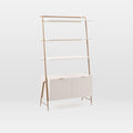 Audrey Wide Storage Bookcase - Parchment