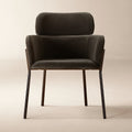Azalea Mink Grey Velvet Bar Stool Set of 2