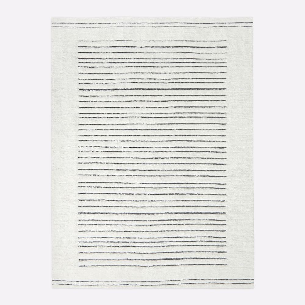 Banded Shag Rug