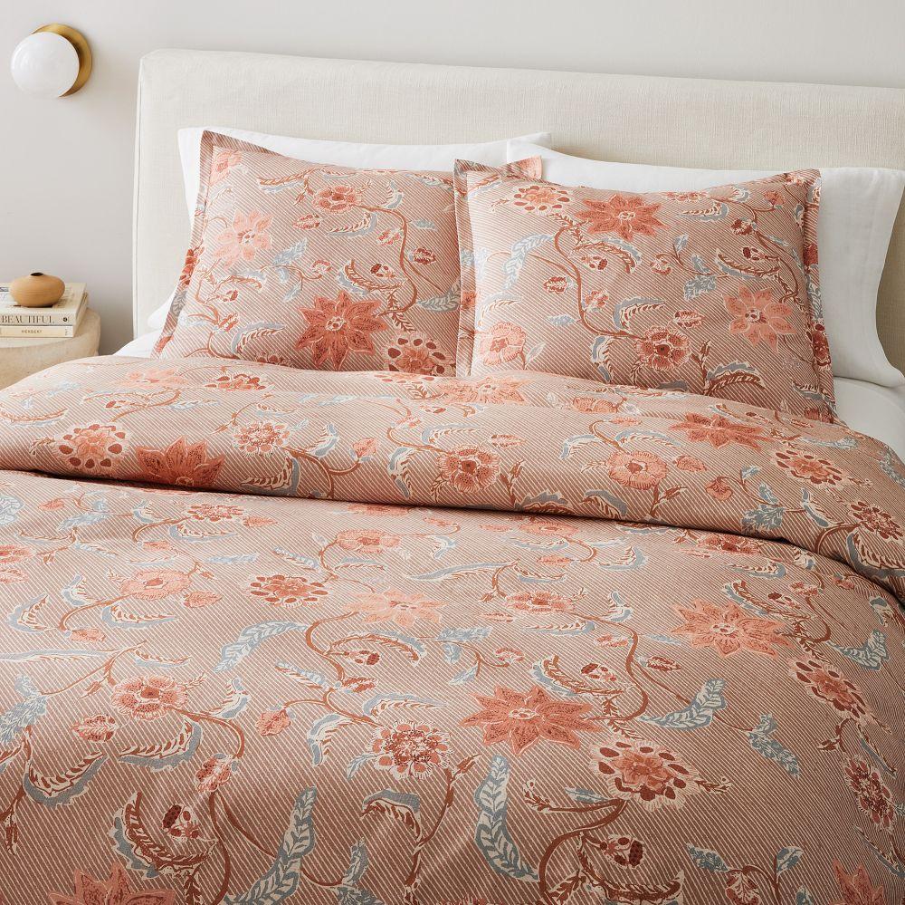 Batik Floral Duvet Cover & Pillowcases