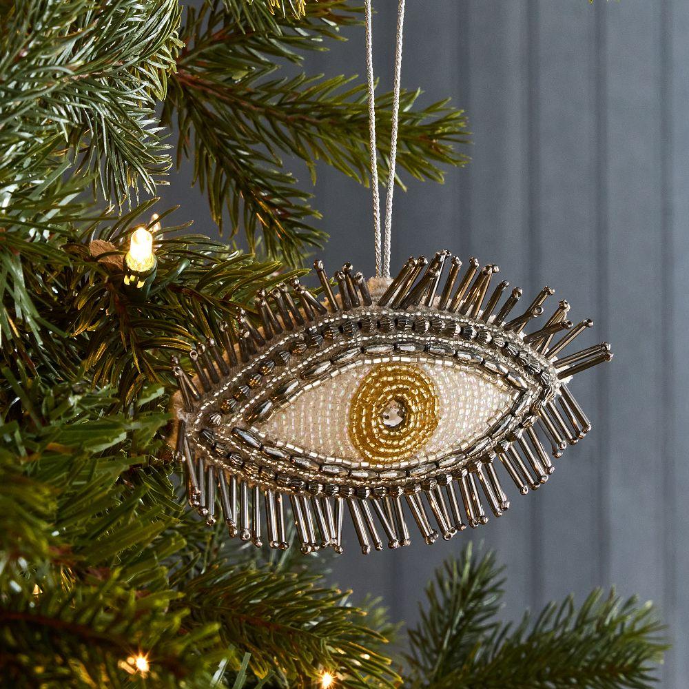 Beaded Evil Eye Bauble