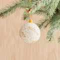 Beaded Felt Ball Bauble
