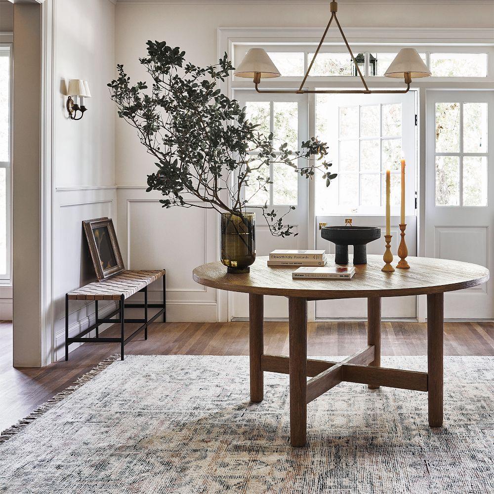 Beatrix Pendant (117 cm) - Linen Shades