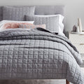 Belgian Linen Melange Bedspread + Pillowcases