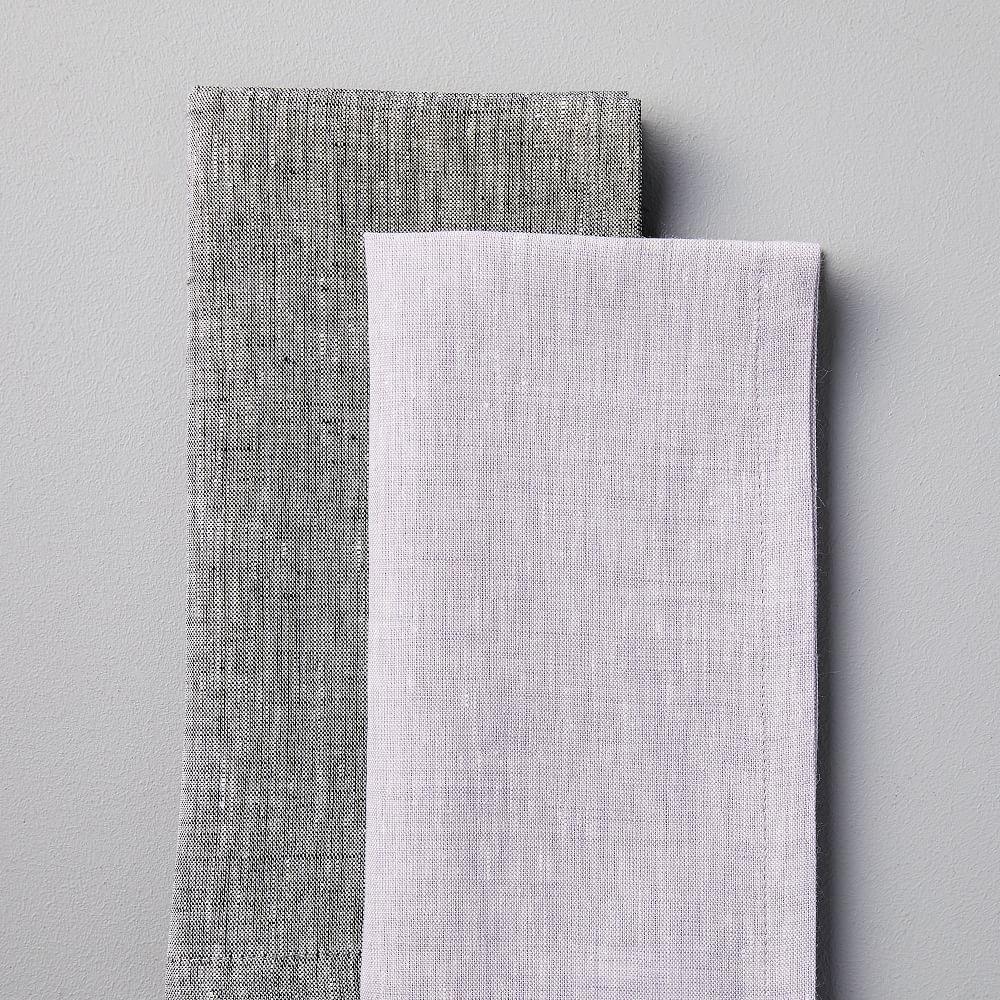 Belgian Flax Linen Melange Napkins (Set of 4)
