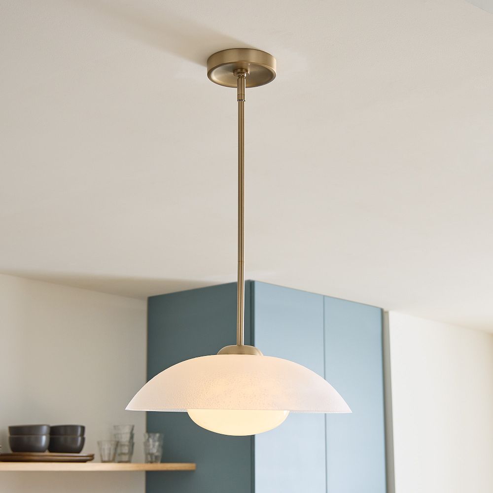 Bezel Glass Pendant (41 cm)