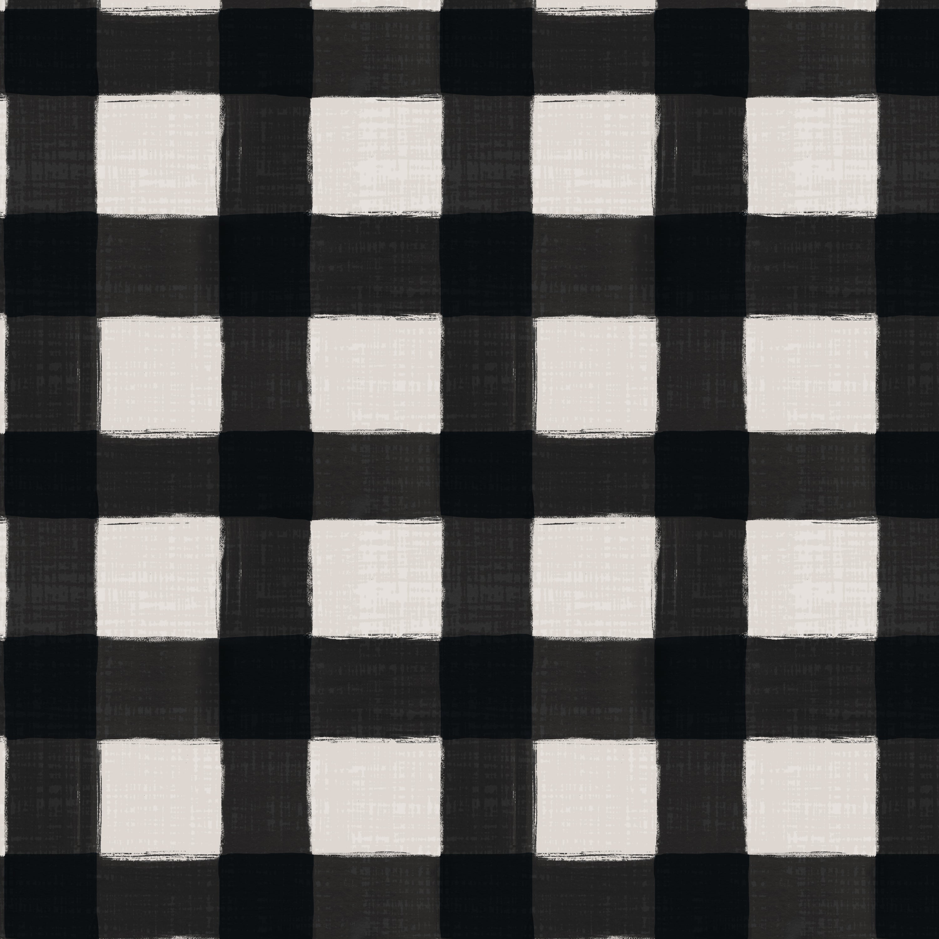 Black Buffalo Check Swatch