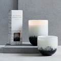Black & White Speckled Glass Homescent Collection - Black Bergamot