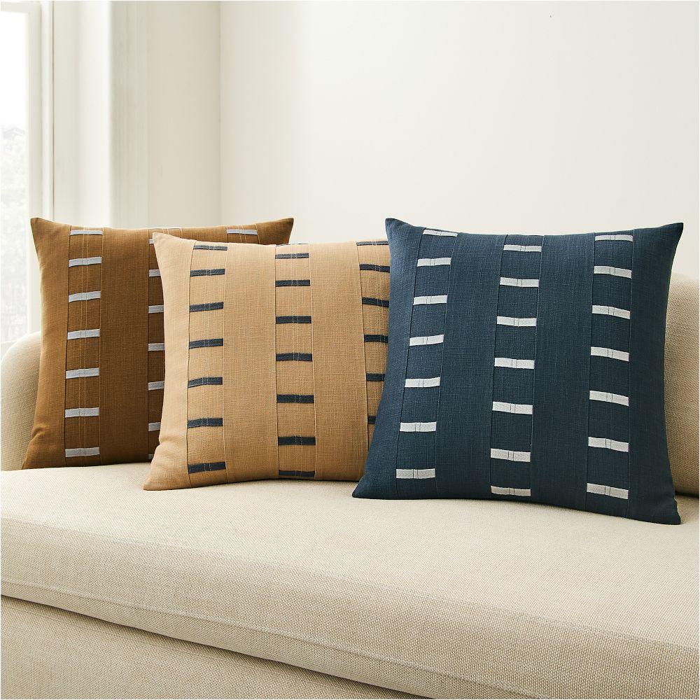 Blocked Taping Cushion Cover
