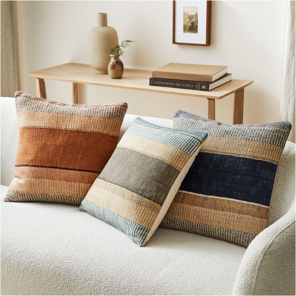 Bold Centre Mixed Stripe Cushion Cover