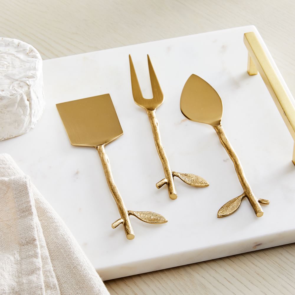 Botanical Cheese Knives (Set of 3)
