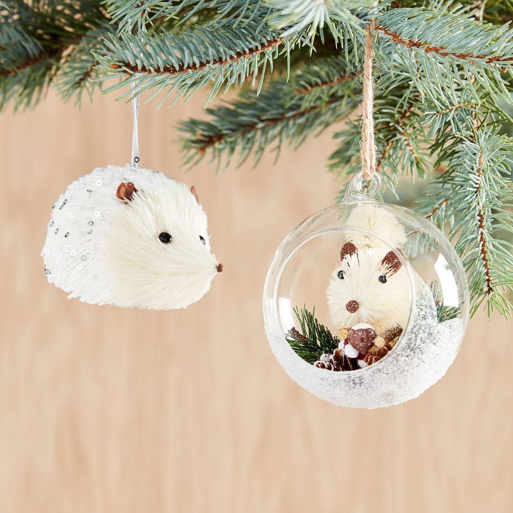 Bottlebrush Animal Baubles