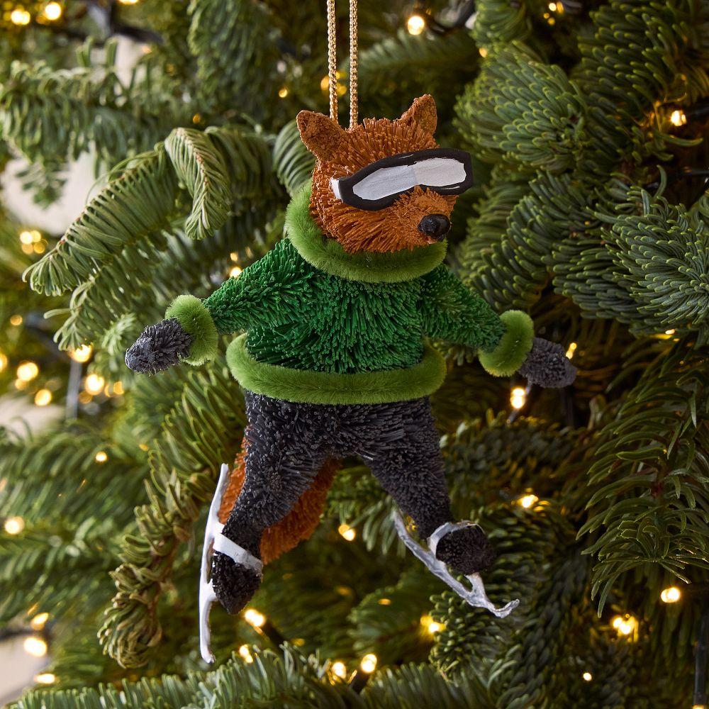 Bottlebrush Fox Bauble
