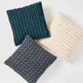 Braided Jersey Cushion Cover