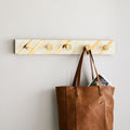 Brass & Bone Wall Rack
