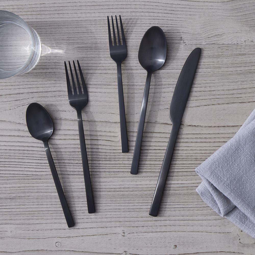 Briggs Cutlery Sets - Black Satin