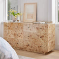 Burl 6-Drawer Chest (152 cm)