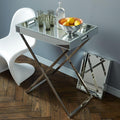 Butler Bar Cart Set - Mirror Tray