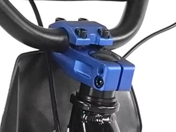 Anodized Handlebar Clamp – To Fit Revvi 12″, 16″ & 16″ Plus Electric Bikes