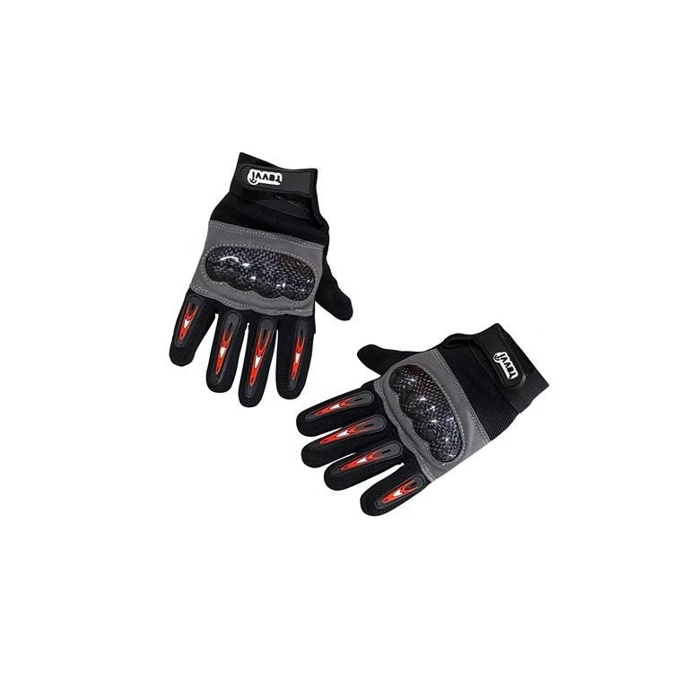 Revvi Kids Bike Gloves – Knuckle Protection – Long finger tech