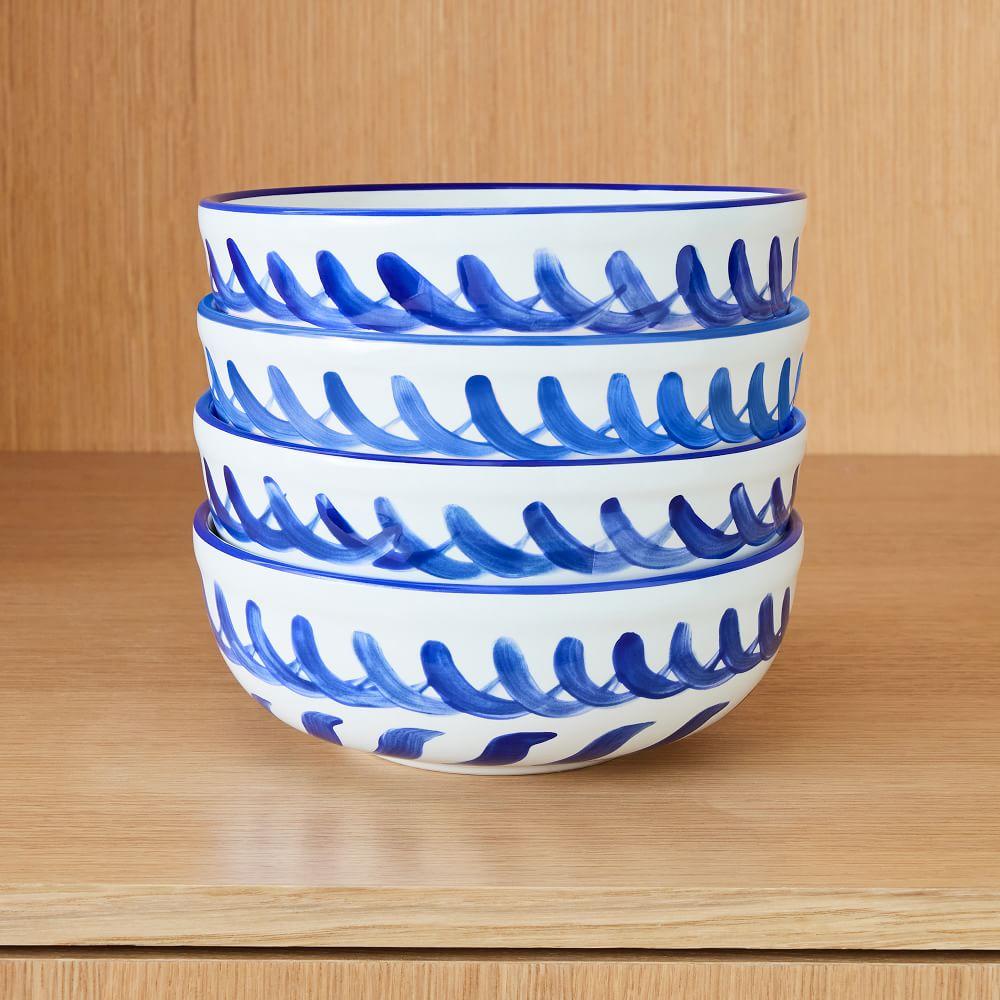 Cabana Hand-Painted Pasta Bowl