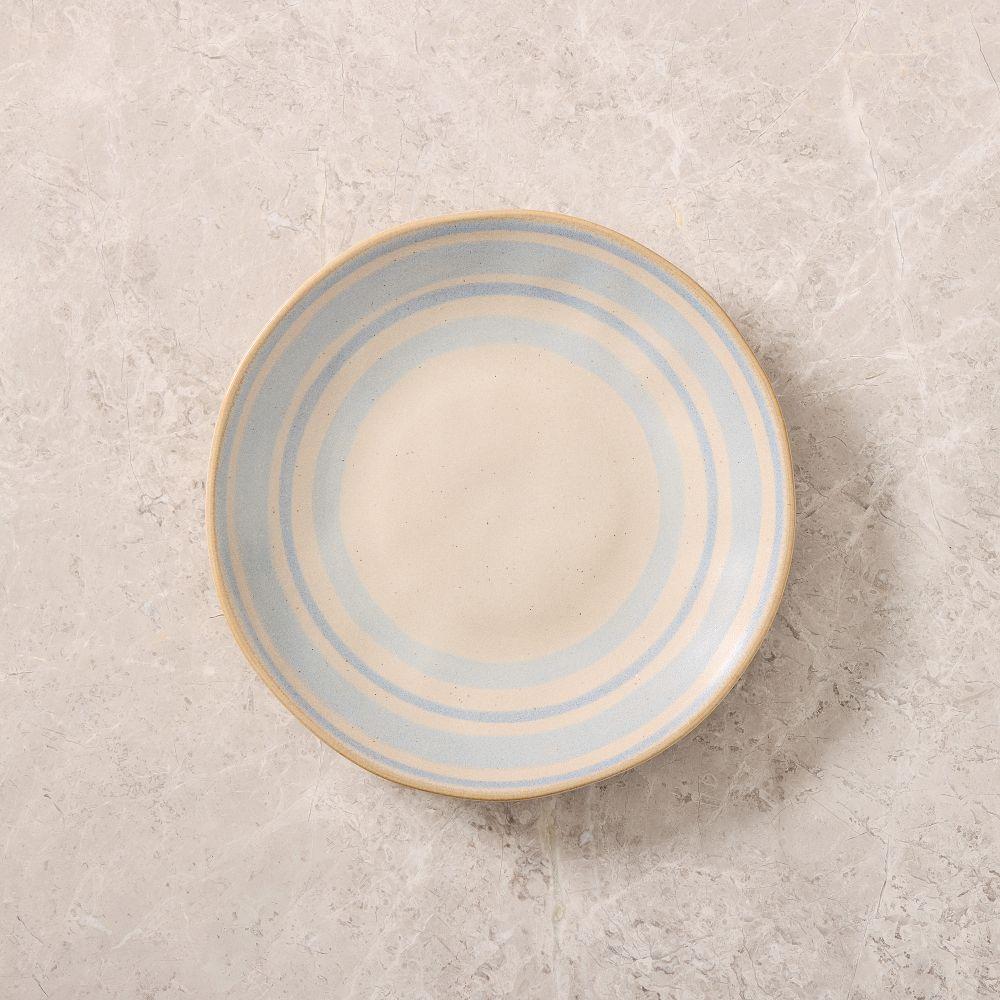 Cabana Stripe Stoneware Salad Plate