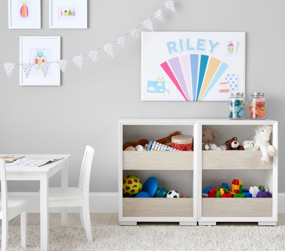 Pottery Barn Kids Callum Wall 2-Base Set