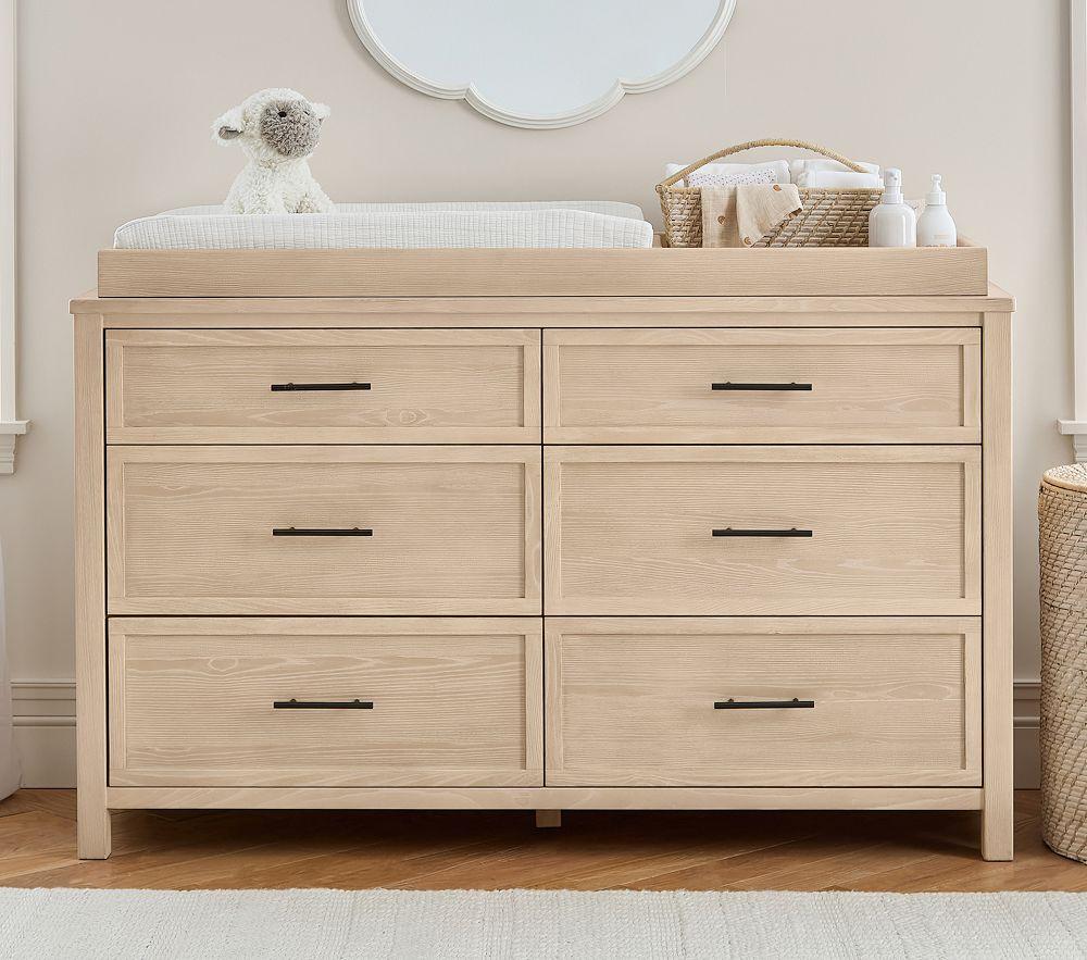 Pottery Barn Kids Camden 6-Drawer Chest of Drawers & Topper Set (142 cm x 48 cm)