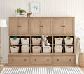 Pottery Barn Kids Cameron 3 x 3 Cubby & Cabinet Wall System