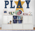 Pottery Barn Kids Cameron Low Cubby & Cabinet Wall System