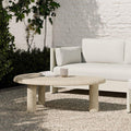 Cannellini Concrete Outdoor Coffee Table (120 cm)