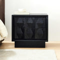 Carved Pattern Bedside Table (66 cm)