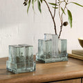 Cast Glass Vases