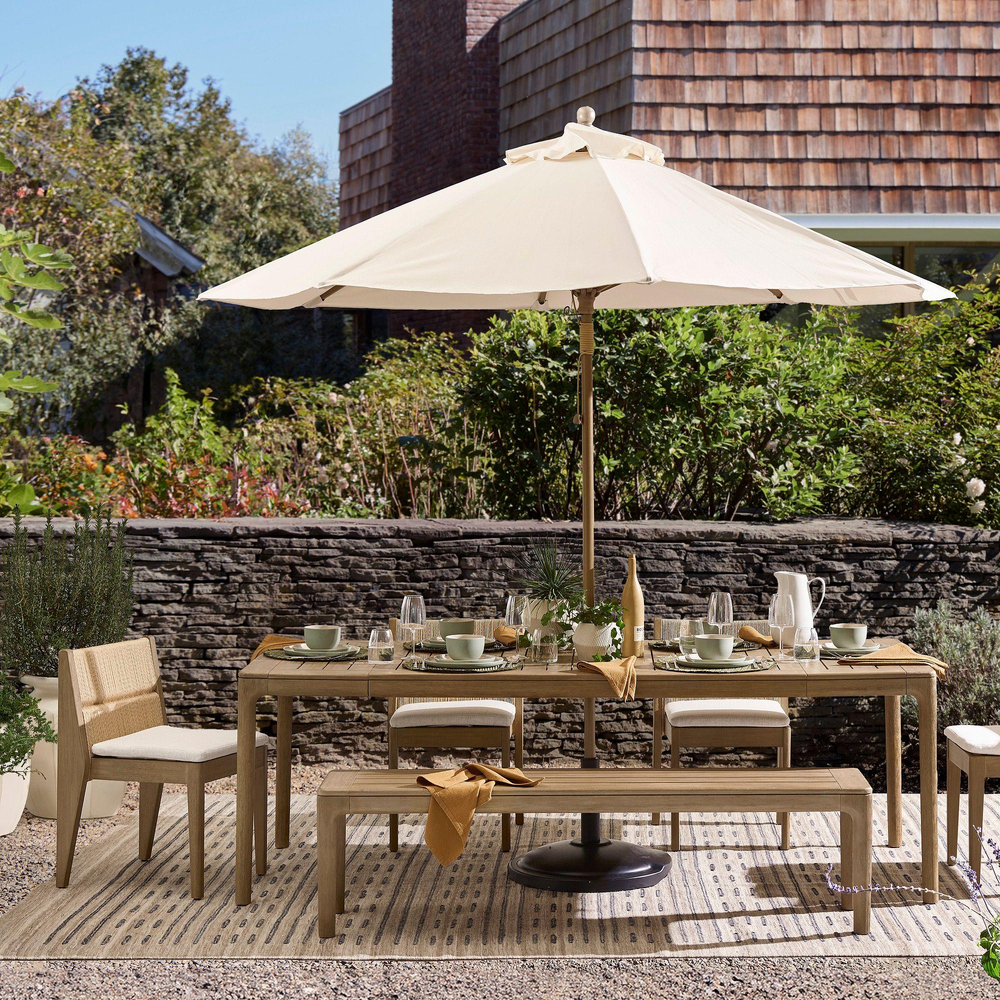 Catalina Garden Extendable Dining Table (160 cm - 224 cm)