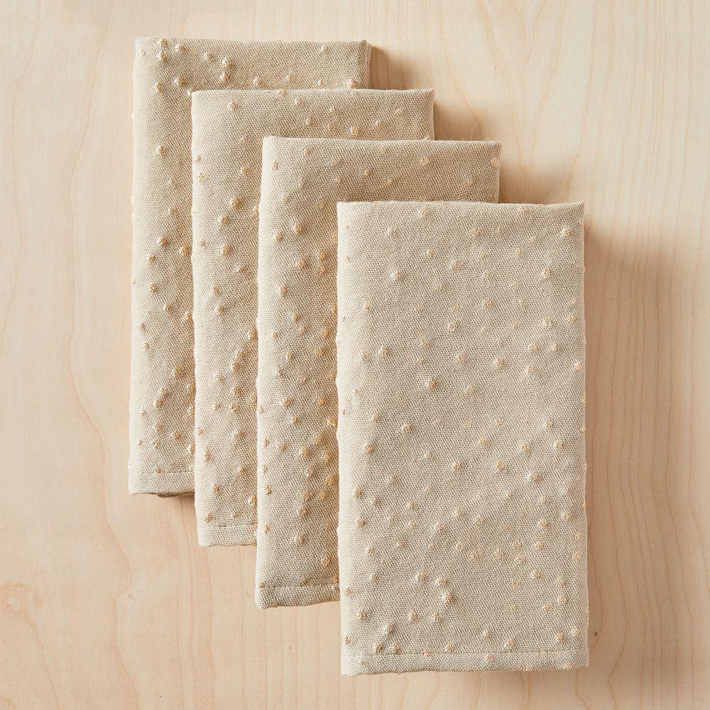 Celestial Sky Napkins - Stone (Set of 4)