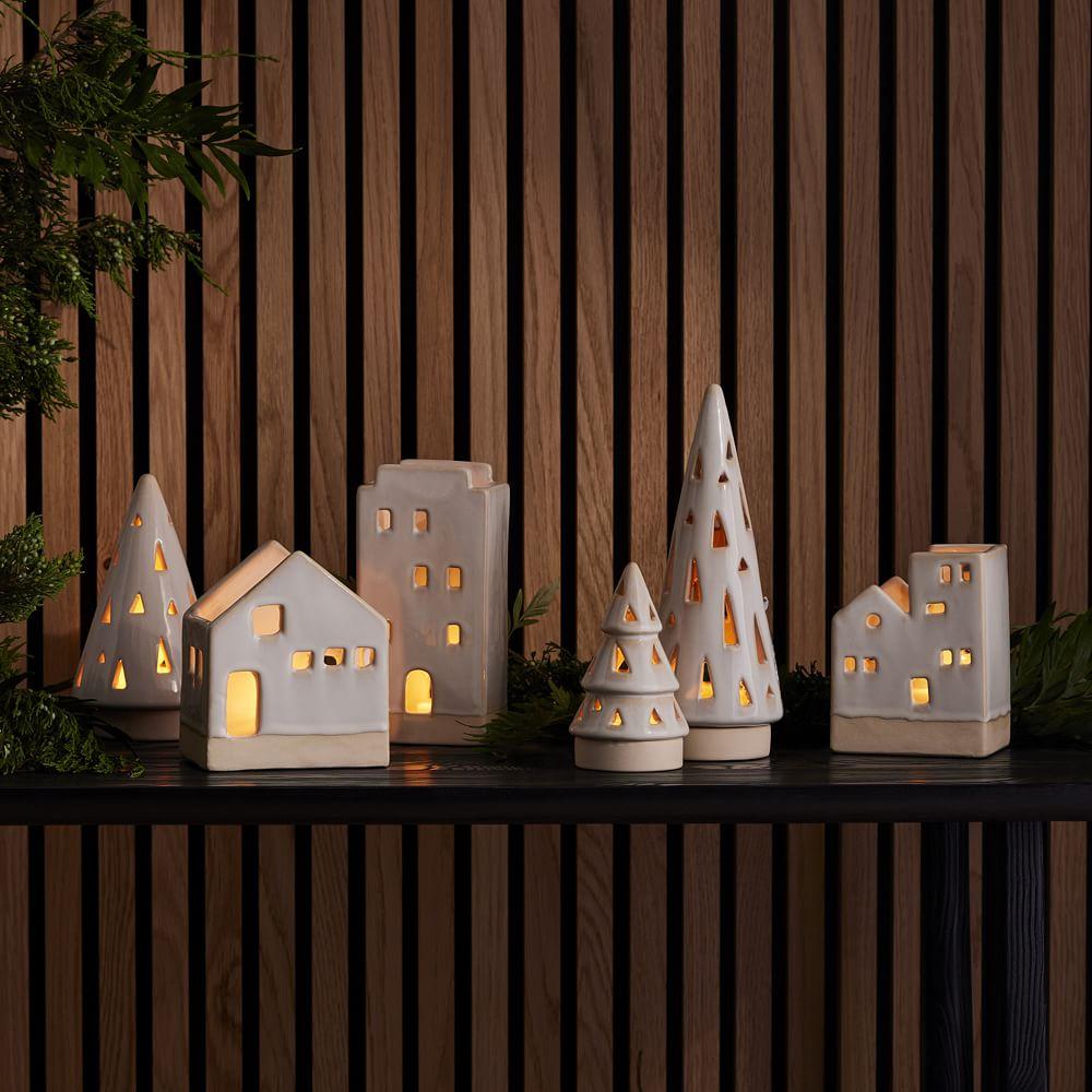 Village Tealight Candleholders