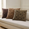 Chenille Jacquard Paisley Cushion Cover