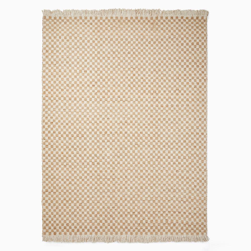 Chess Weave Wool & Jute Rug