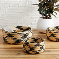 Chevron Woven Baskets