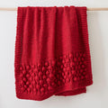 Chunky Bauble Knit Throw