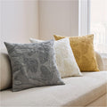 Chunky Embroidery Floral Cushion Cover