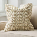 Chunky Paddle Woven Cushion Cover
